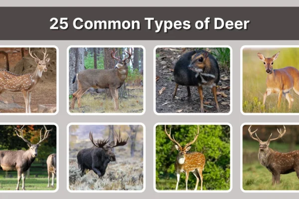 25 Common Types of Deer Identification With Pictures 