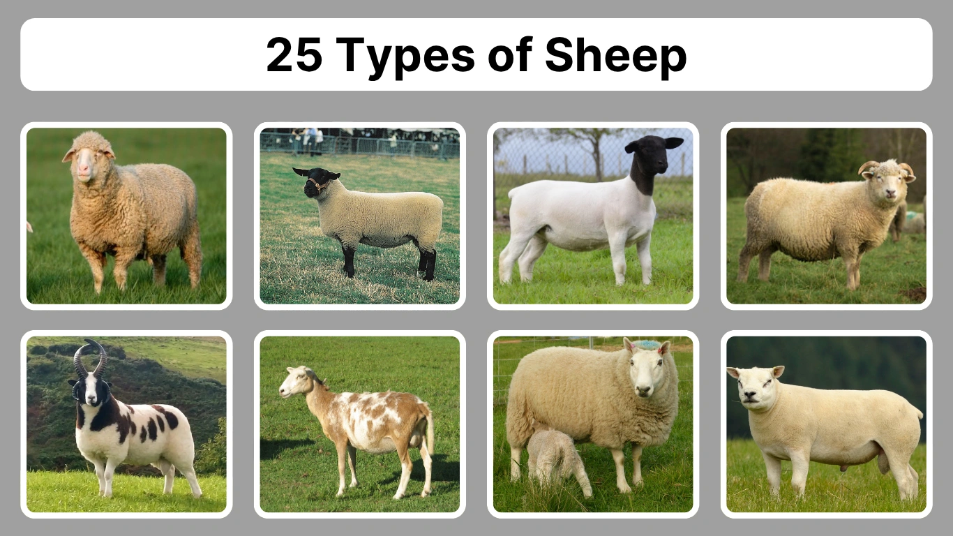 25 Types of Sheep Breeds, Traits, and Farming Uses