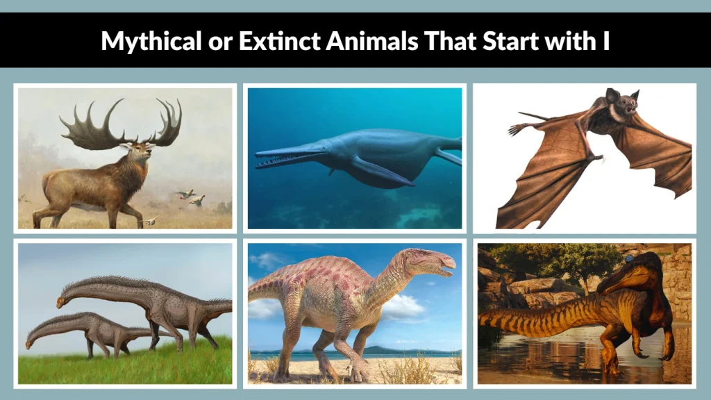 Mythical or Extinct Animals That Start with I