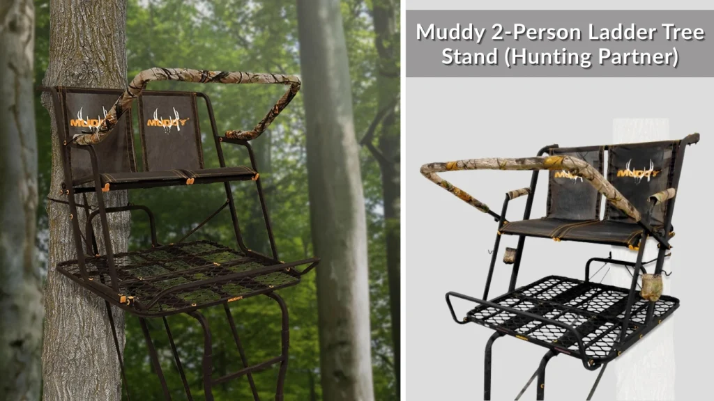 Muddy 2-Person Ladder Tree Stand (Hunting Partner)