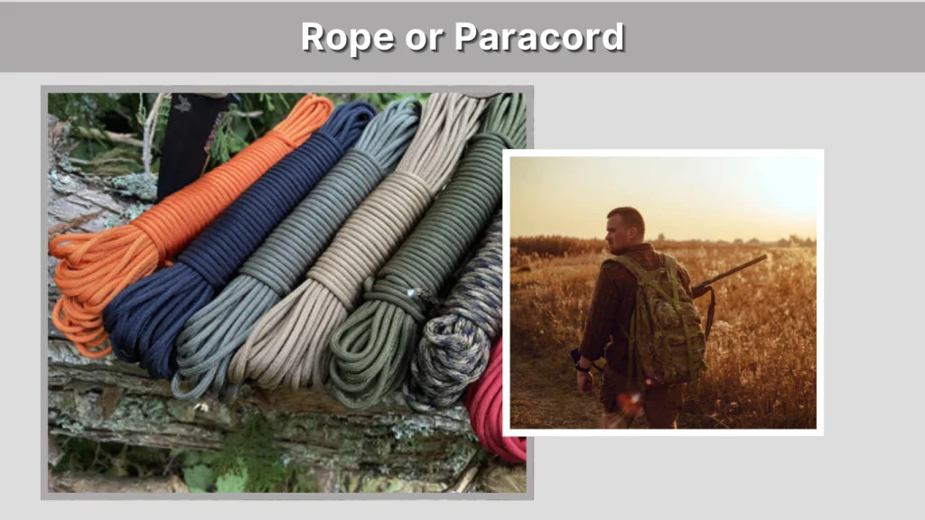 Rope or Paracord
