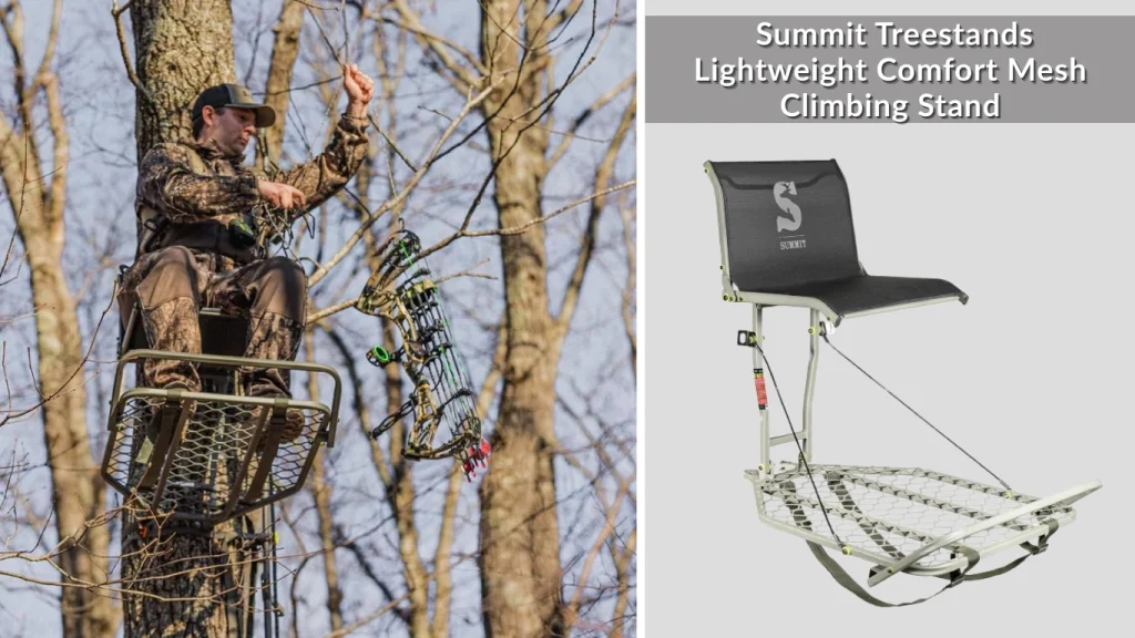  Summit Treestands Lightweight Comfort Mesh Climbing Stand