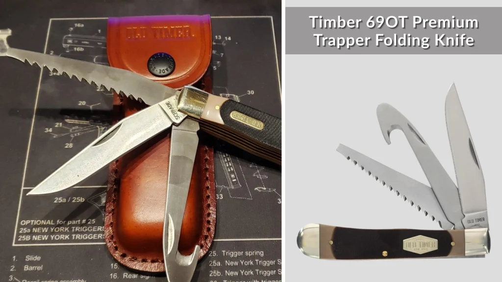 Timber 69OT Premium Trapper Folding Knife