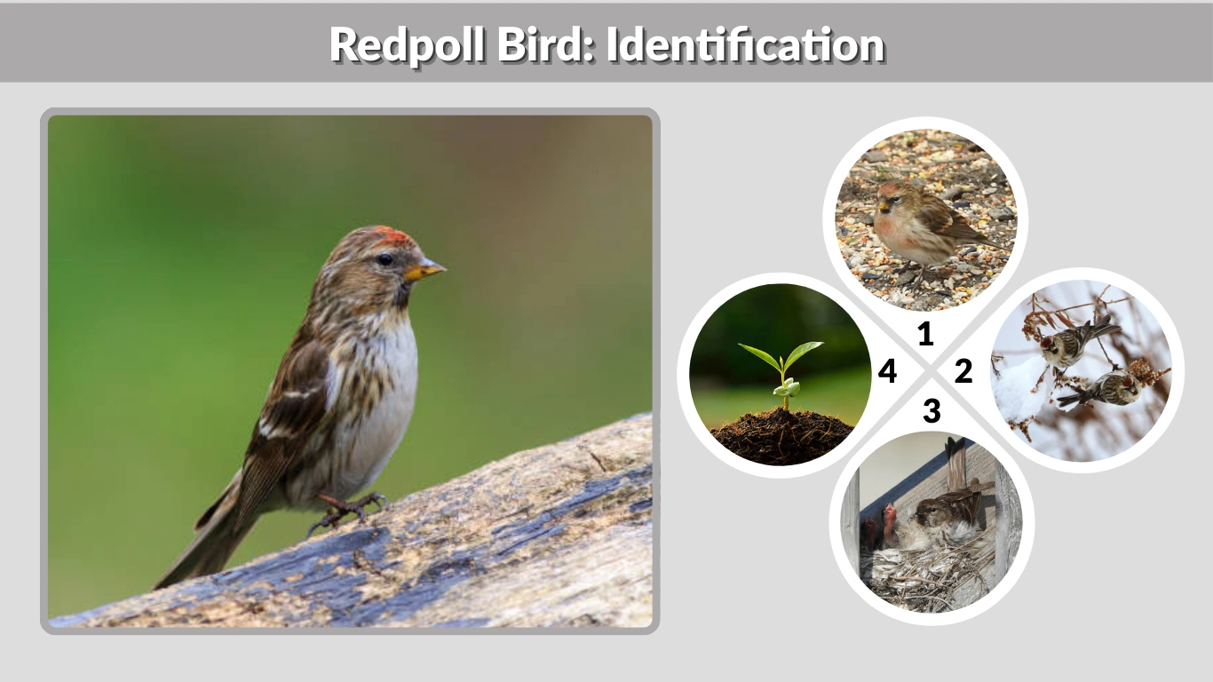Redpoll Bird Identification, Habitat, Diet, Behavior & Facts
