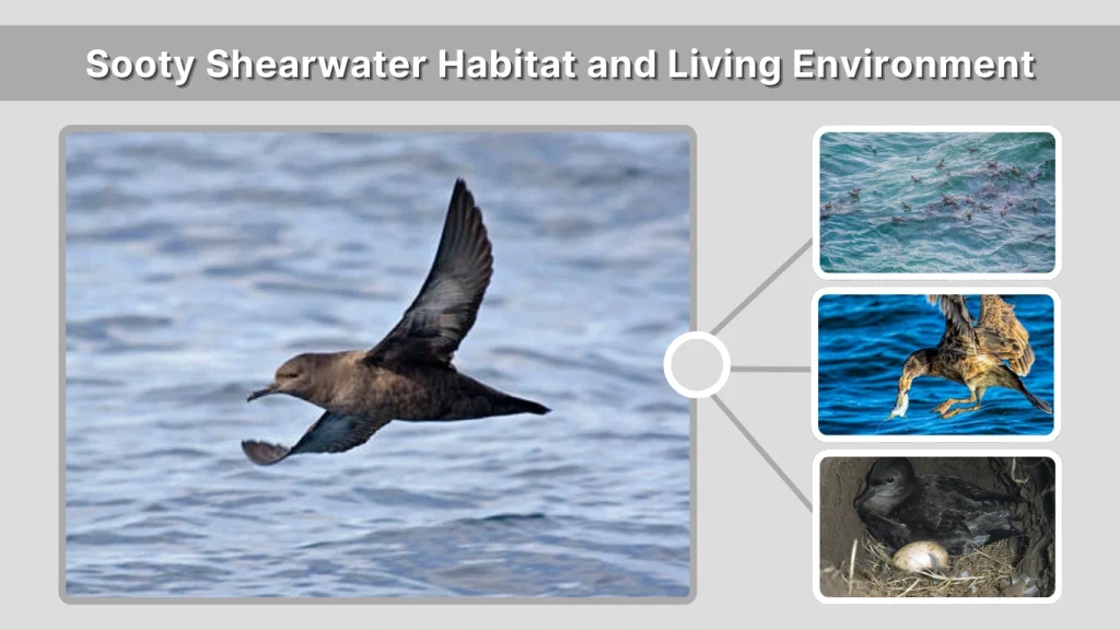Sooty Shearwater Habitat and Living Environment