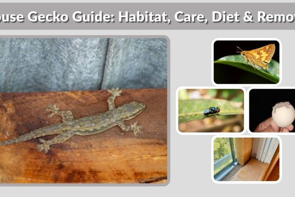 House Gecko Guide: Habitat, Care, Diet & Removal