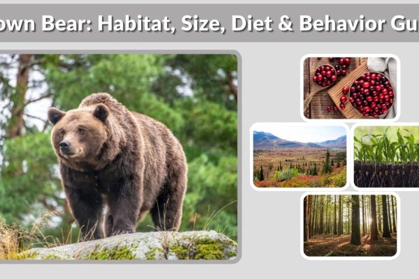 Brown Bear: Habitat, Size, Diet & Behavior Guide