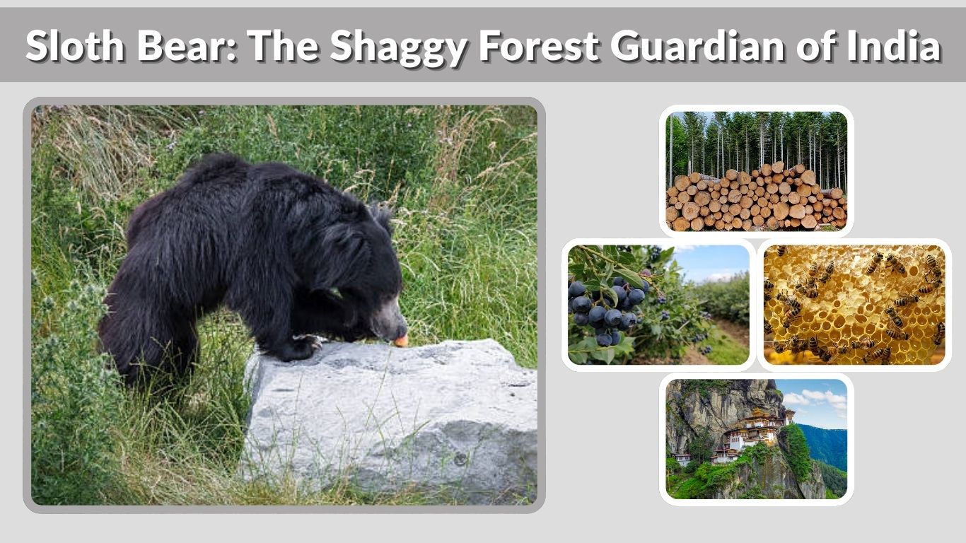 Sloth Bear: The Shaggy Forest Guardian of India