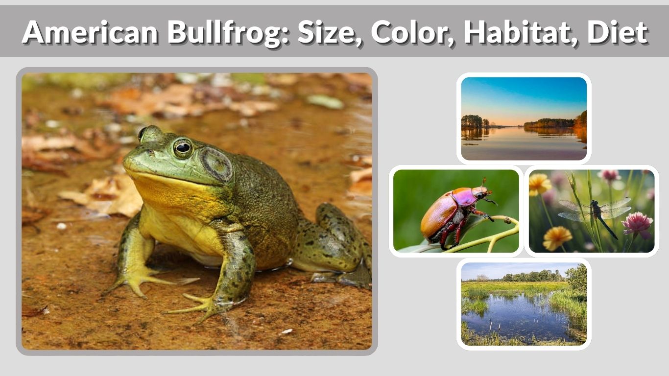 American Bullfrog: Size, Color, Habitat, Diet, Lifecycle & Lifespan
