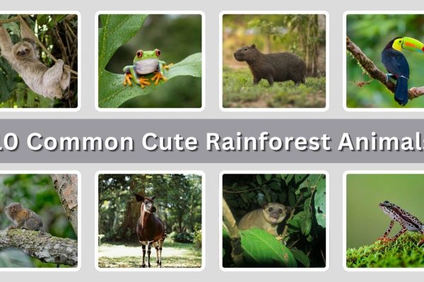 10 Common Cute Rainforest Animals: Identification with Picture