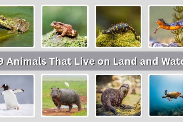 19 Animals That Live on Land and Water (Identification With Pictures)