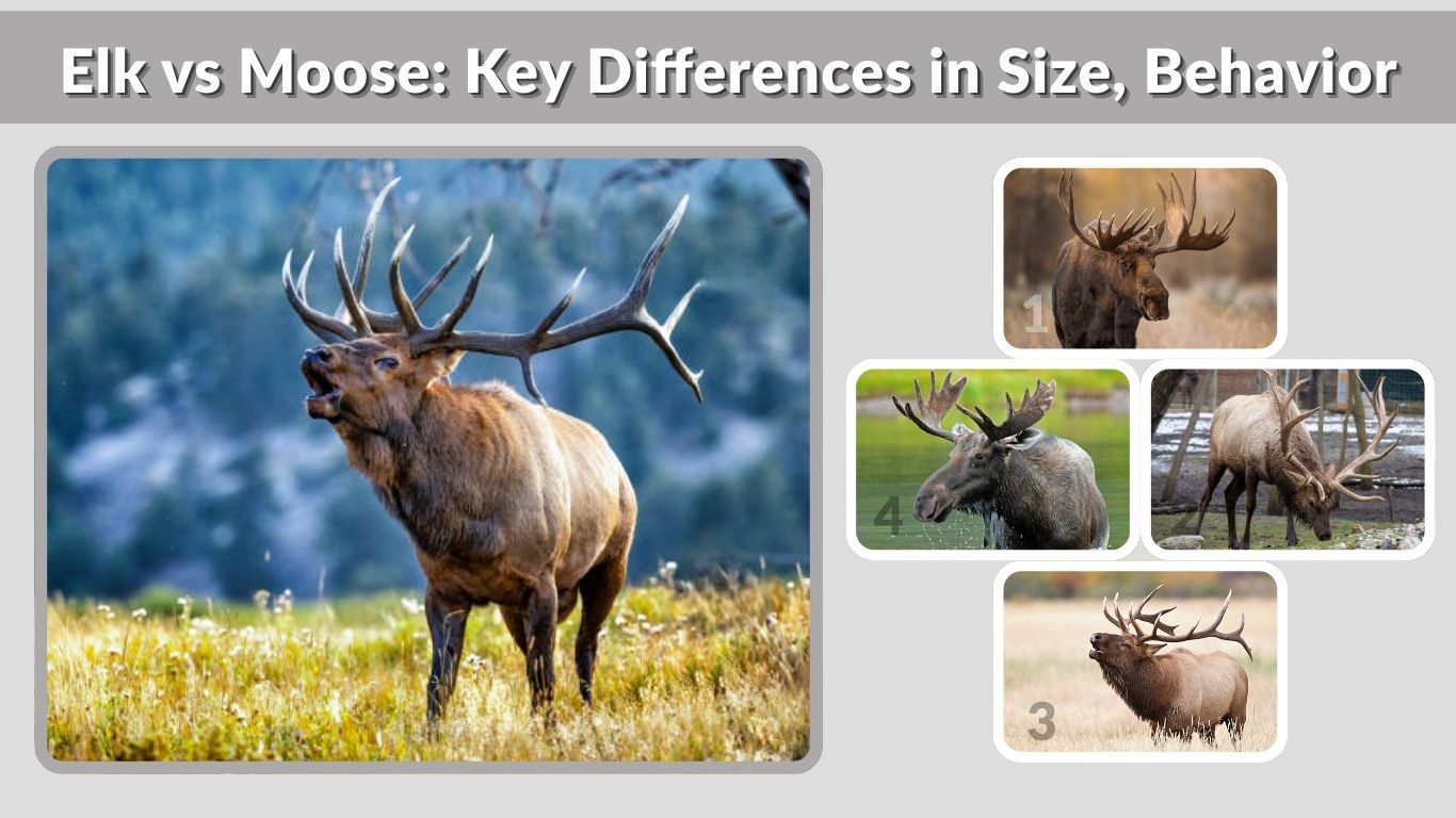 Elk vs Moose: Key Differences in Size, Behavior, and Habitat