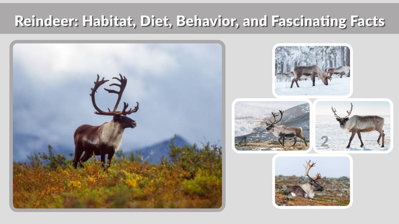 Reindeer: Habitat, Diet, Behavior, and Fascinating Facts