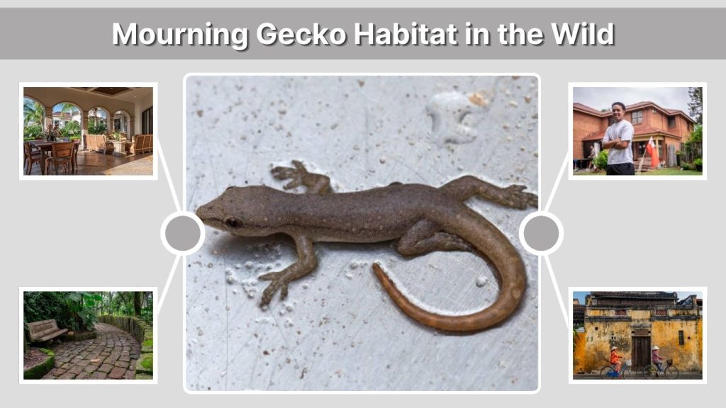 Mourning Gecko Habitat in the Wild