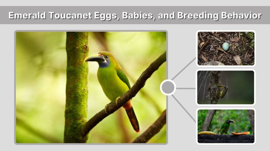 Emerald Toucanet Eggs, Babies, and Breeding Behavior