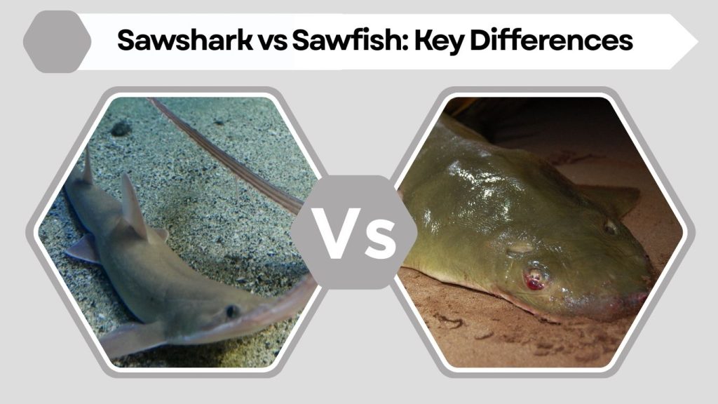 Sawshark vs Sawfish: Key Differences