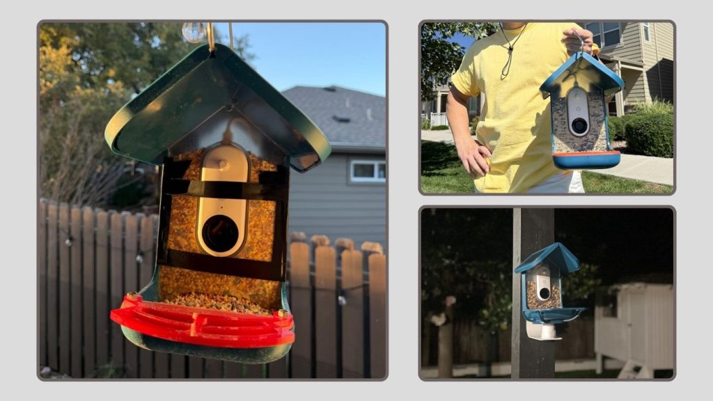 Birdbuddy PRO Solar Smart Bird Feeder with Camera