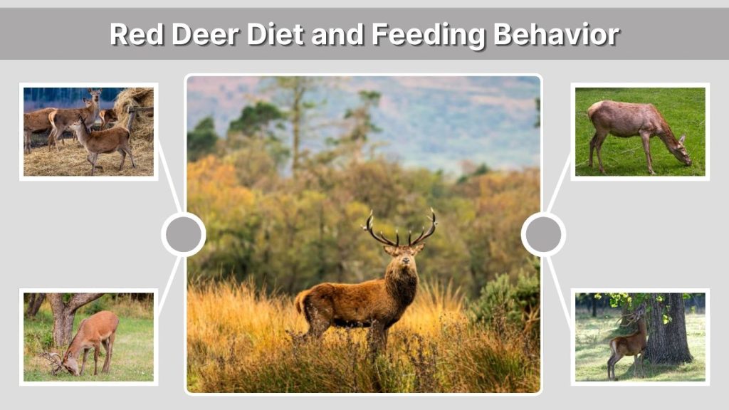 Red Deer Diet and Feeding Behavior