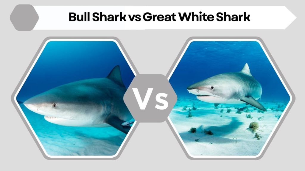 Bull Shark vs Great White Shark