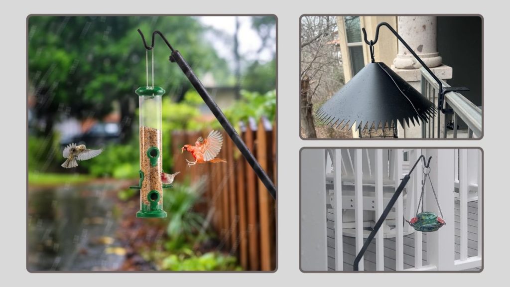 Kingsyard Heavy-Duty Deck Hook for Hanging Plants & Feeders