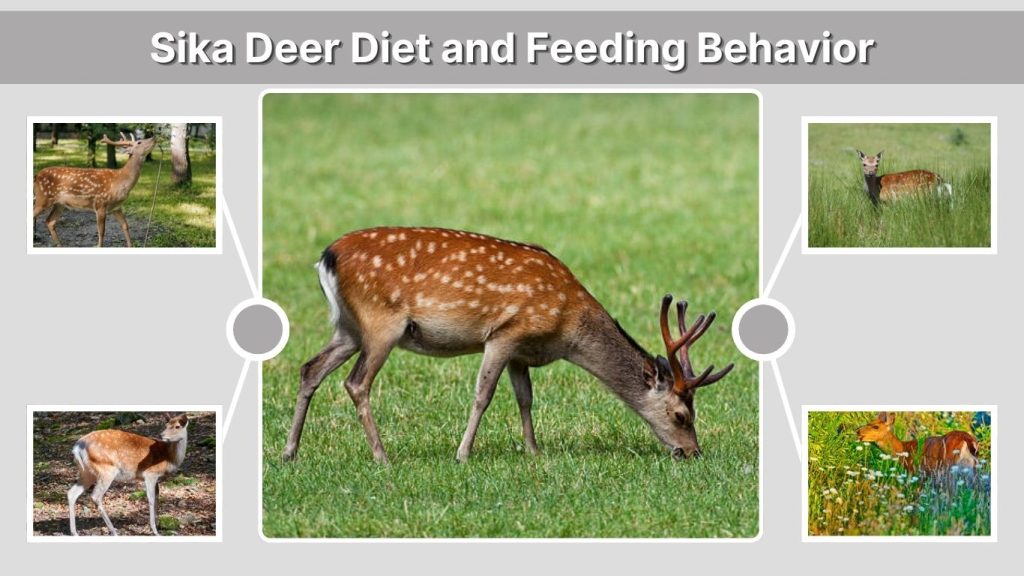 Sika Deer Diet and Feeding Behavior