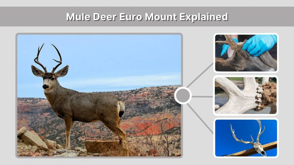 Mule Deer Euro Mount Explained