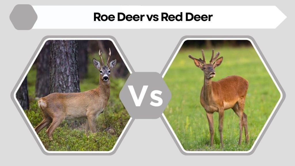 Roe Deer vs Red Deer