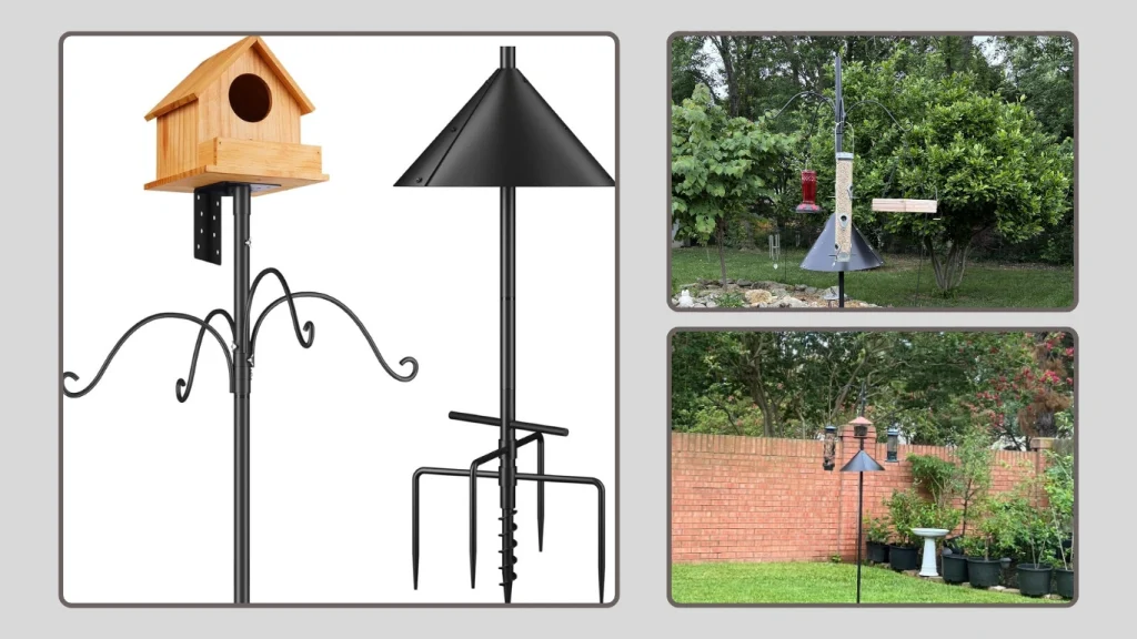 Adjustable Feeders Squirrel Watching Pole