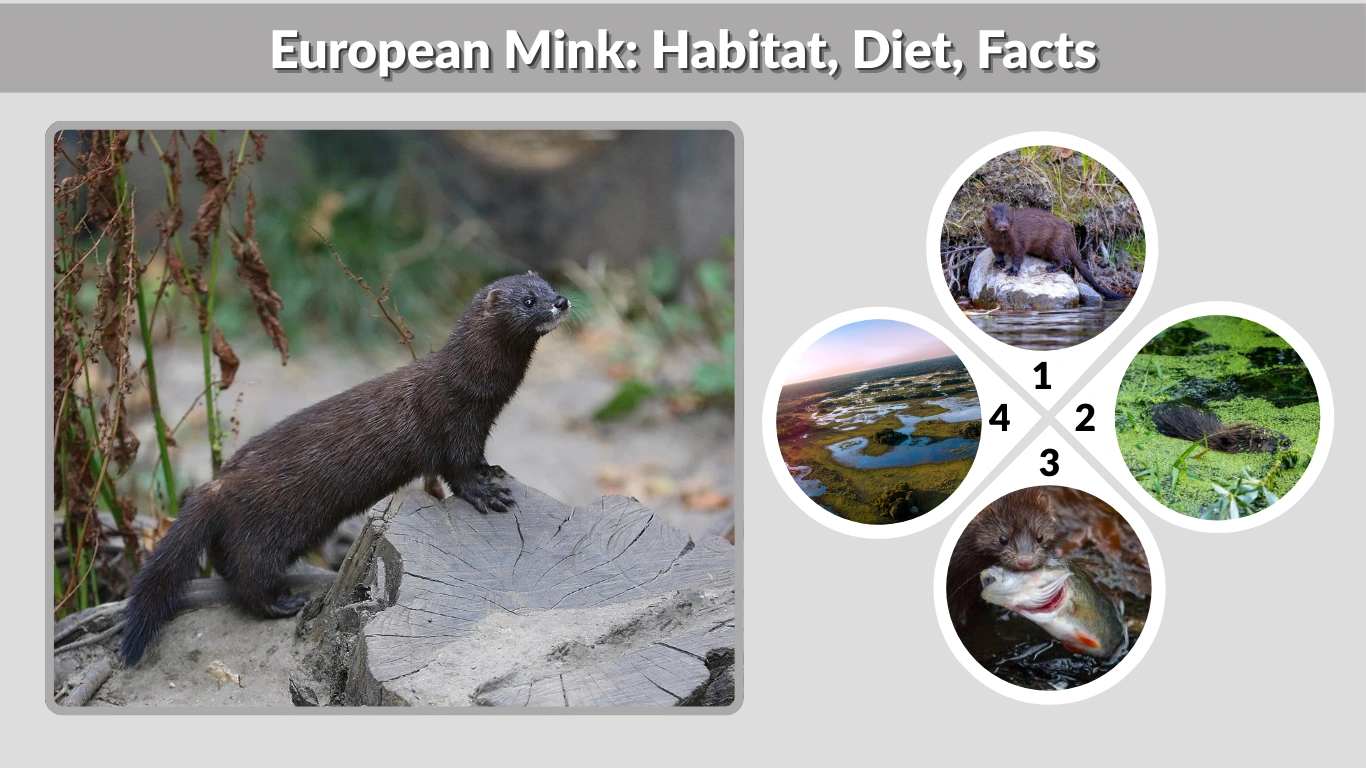 European Mink Habitat, Diet, Facts & Endangered Status