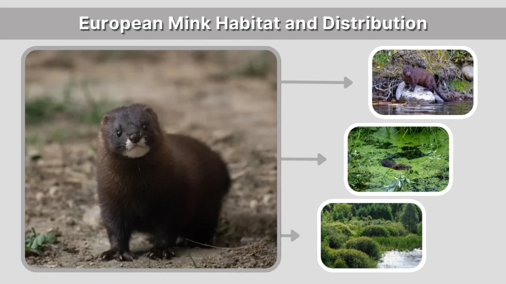 European Mink Habitat and Distribution