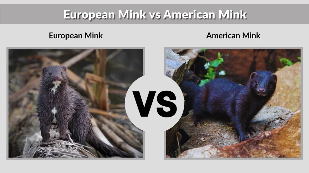 European Mink vs American Mink