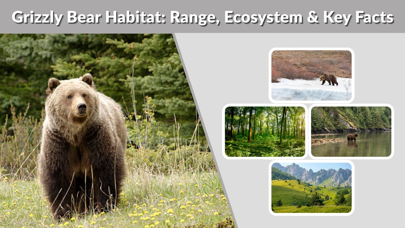 Grizzly Bear Habitat Range, Ecosystem & Key Facts