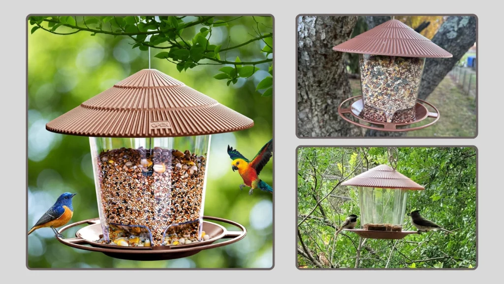 Hanizi Hanging Bird Feeder – Premium Plastic Design