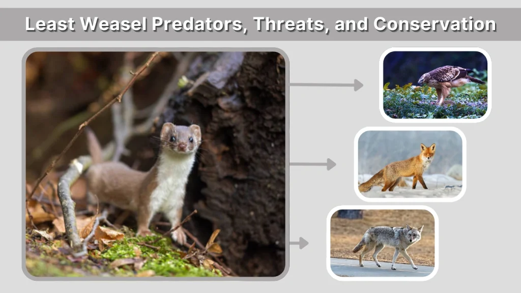 Least Weasel Predators, Threats, and Conservation