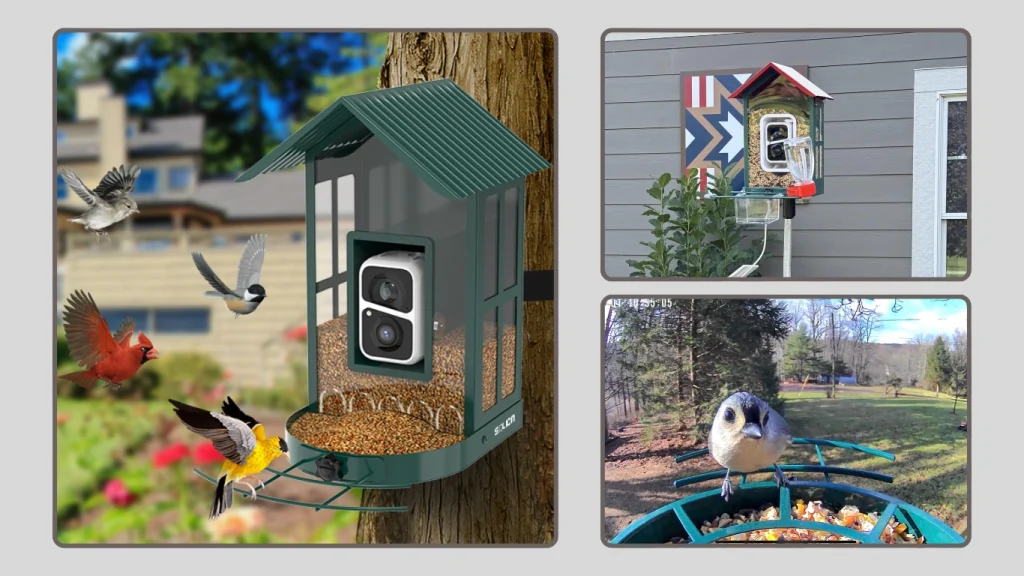 SOLIOM Smart Bird Feeder Camera – Species Identification