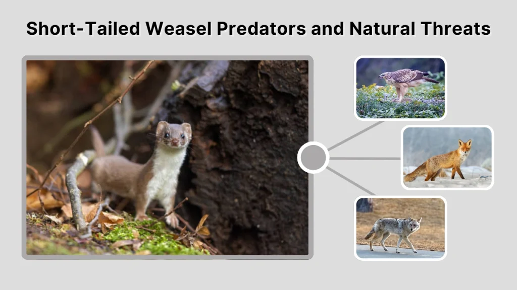 Short-Tailed Weasel Predators and Natural Threats