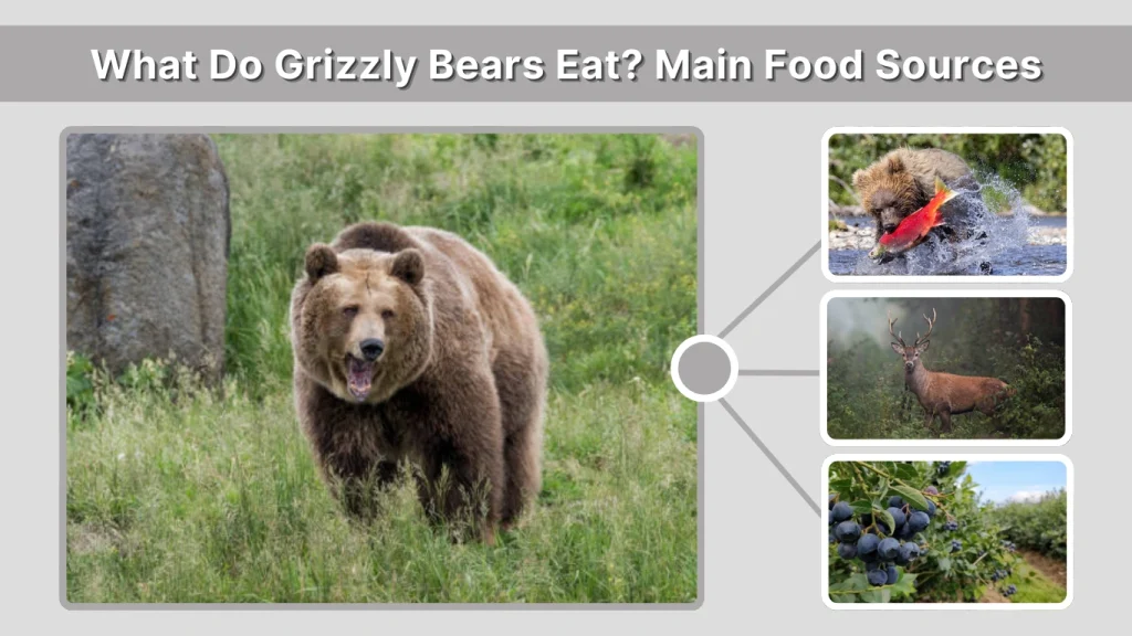 What Do Grizzly Bears Eat Main Food Sources
