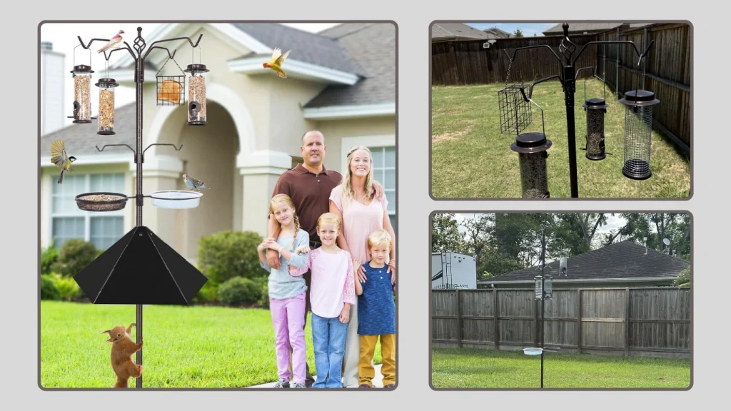 YINGYM Outdoor Feeding Station (Squirrel-Attracting)
