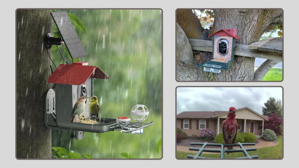 birdsnap® P33 Smart Bird Feeder with Camera