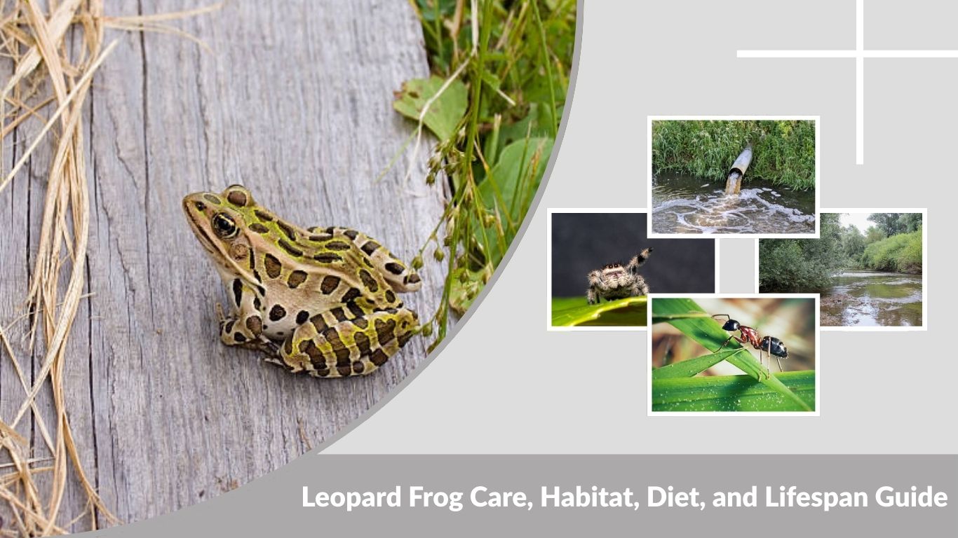 Leopard Frog Care, Habitat, Diet, and Lifespan Guide