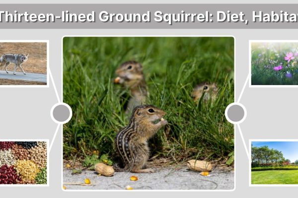 Thirteen-lined Ground Squirrel: Diet, Habitat & Interesting Facts