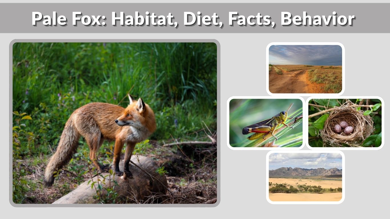 Pale Fox: Habitat, Diet, Facts, Behavior & Lifespan