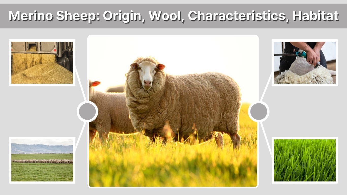 Merino Sheep: Origin, Wool, Characteristics, Habitat & Farming