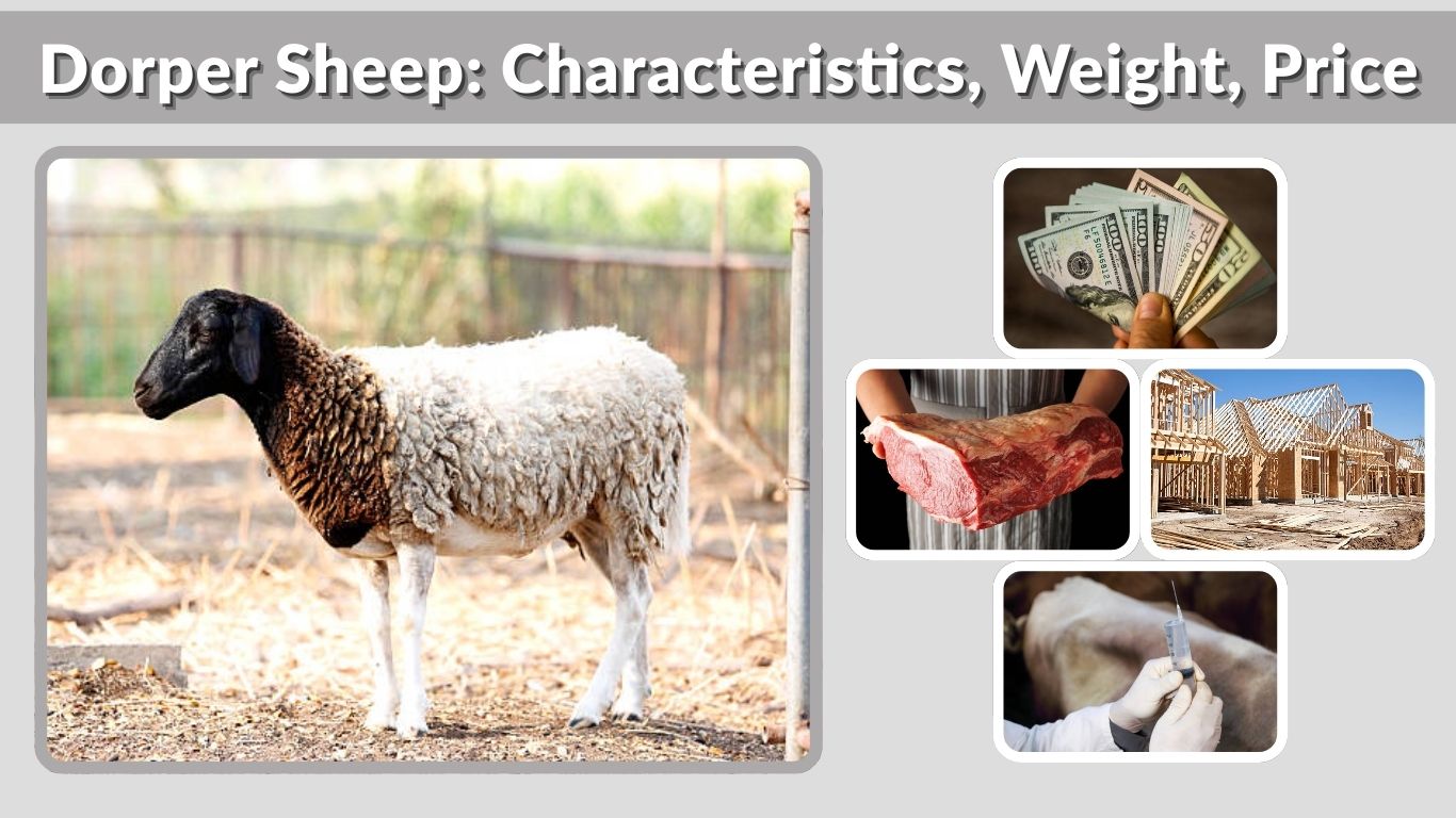 Dorper Sheep: Characteristics, Weight, Price and Farming Guide