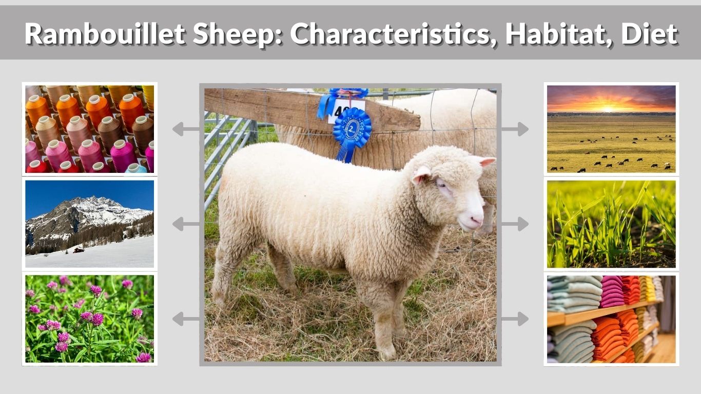 Rambouillet Sheep: Characteristics, Habitat, Diet, Facts & Farming