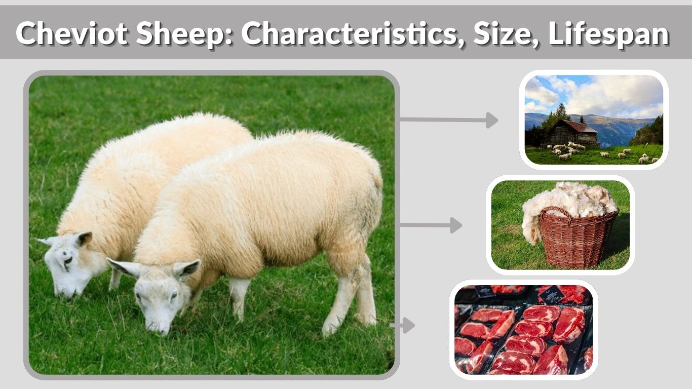 Cheviot Sheep: Characteristics, Size, Lifespan & Complete Breed Guide