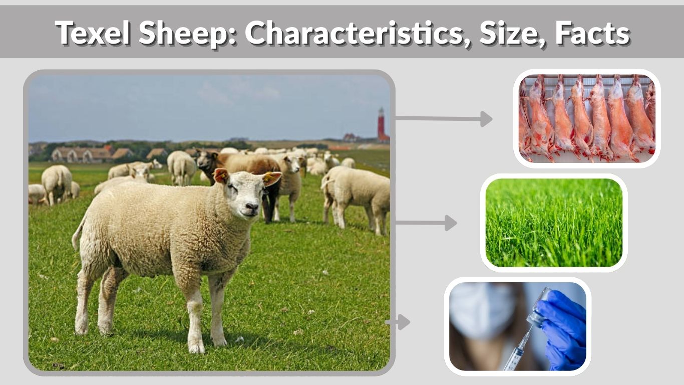 Texel Sheep: Characteristics, Size, Facts & Complete Breed Guide
