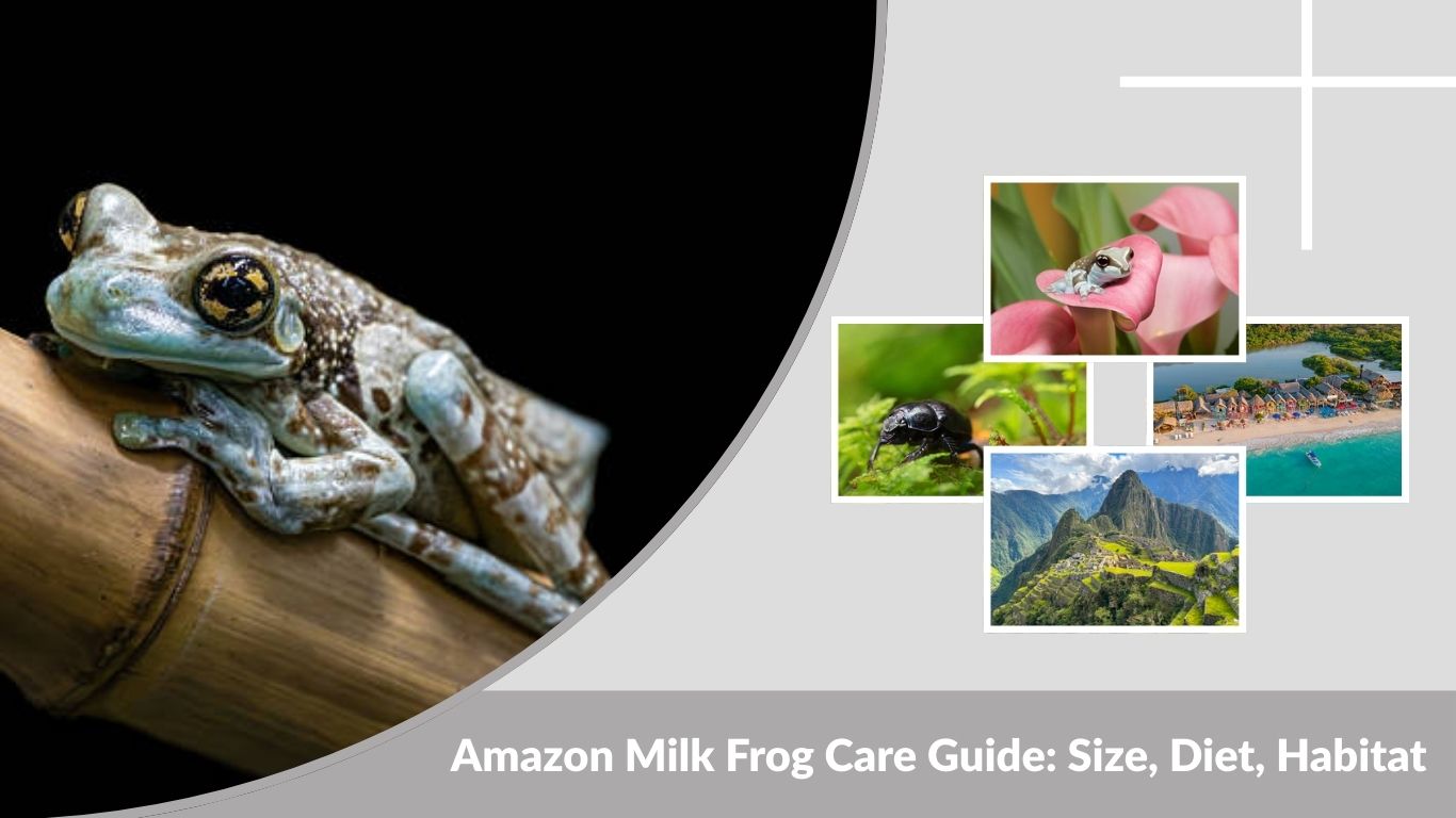 Amazon Milk Frog Care Guide: Size, Diet, Habitat & Lifespan