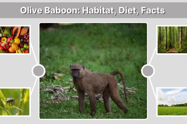 Olive Baboon: Habitat, Diet, Facts & Unique Characteristics