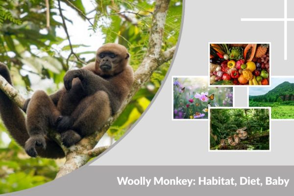 Woolly Monkey: Habitat, Diet, Baby, and Interesting Facts